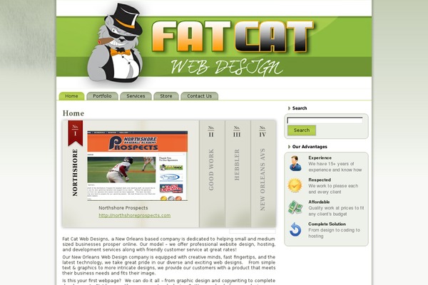 fatcatwebdesigns.com site used Fcw
