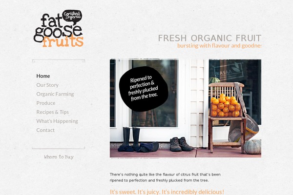 fatgoosefruits.com.au site used Fatgoosefruits