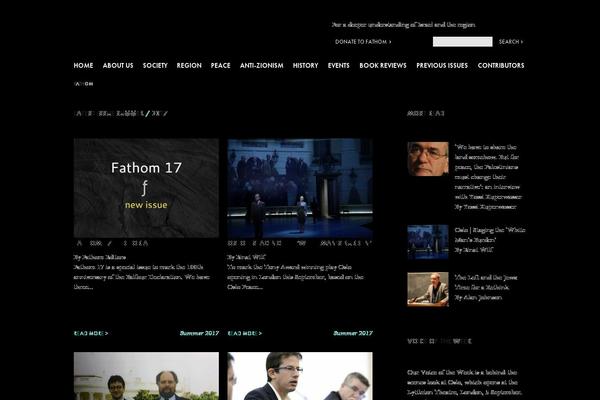 fathomjournal.org site used Fathom