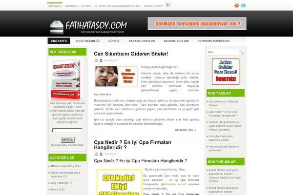 fatihatasoy.com site used Hosthub