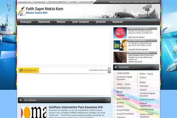 fatihsayin.com site used Mbblog-v2