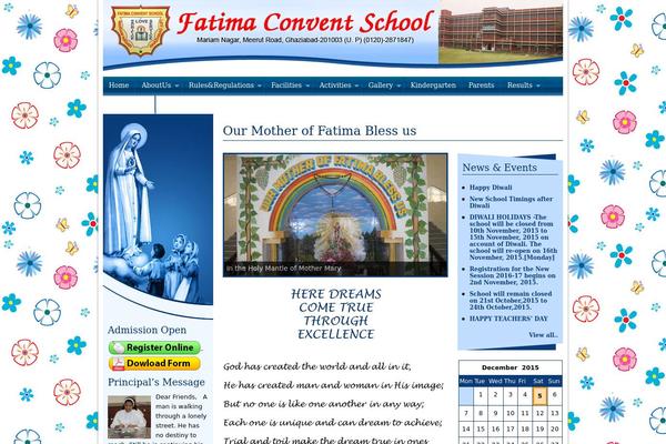 fatimaconventschool.com site used Fatima