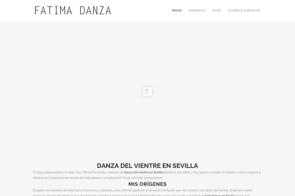 Bridge Child theme site design template sample