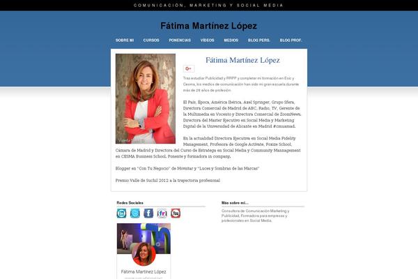 fatimamartinez.com site used Fatima