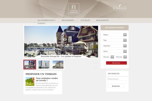 faubourg-immobilier.com site used Royalestate
