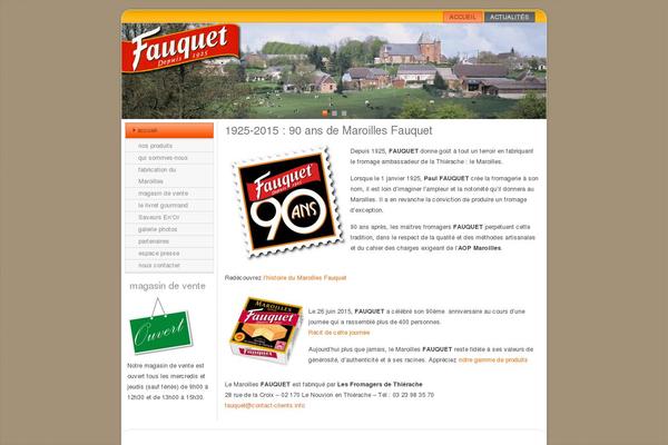 fauquet-maroilles.com site used Fauquet04