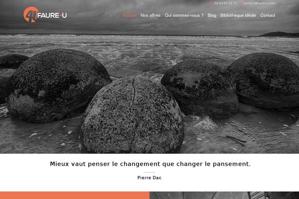 Site using Widgets on Pages plugin