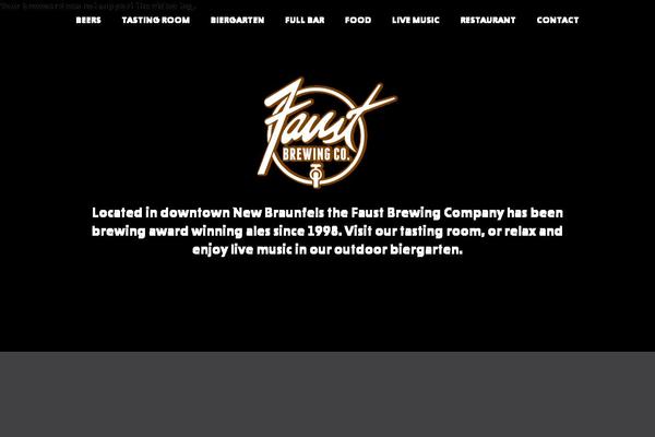 faustbrewing.com site used Faust