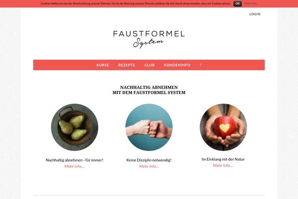 faustformel.com site used Astra-child-faustformel