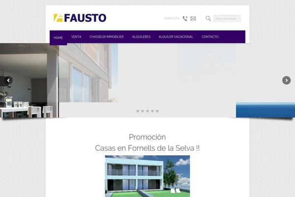fausto.es site used Brandon