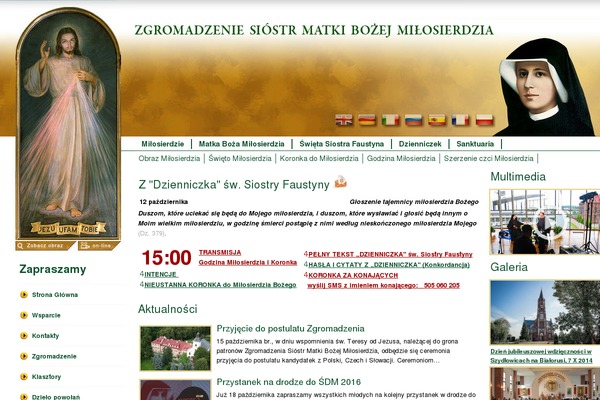 faustyna.pl site used Zmbm_theme_1