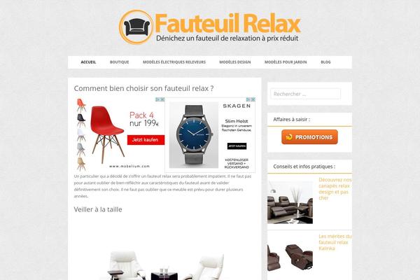 Halifax theme site design template sample