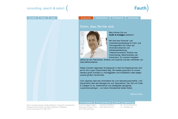 fauth-collegen.de site used Fauth2022