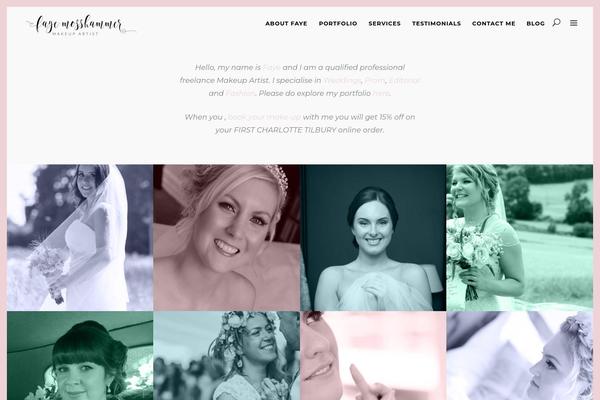 Oberon theme site design template sample