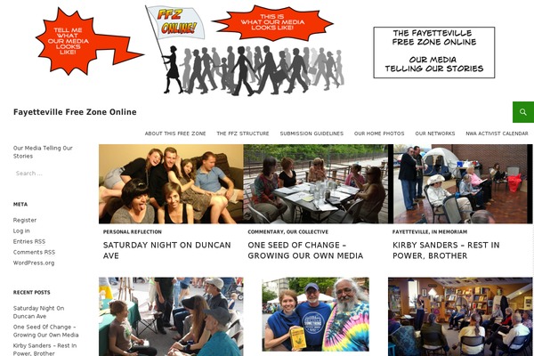 Twenty Fourteen theme site design template sample