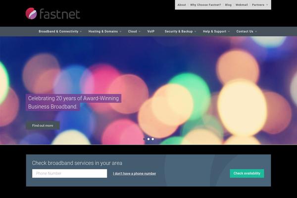 Fastnet theme site design template sample