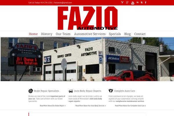 Avada theme site design template sample