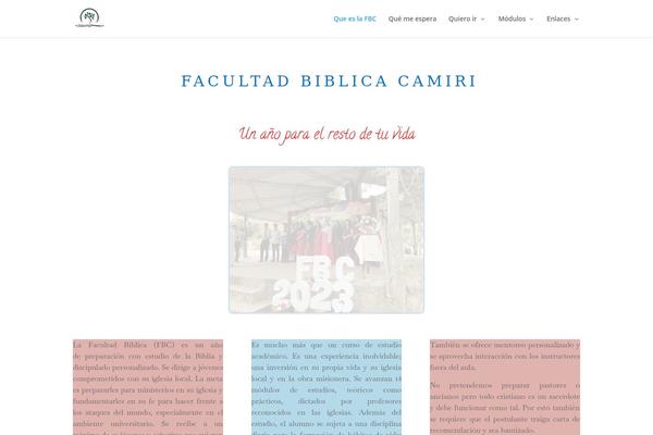 Divi theme site design template sample