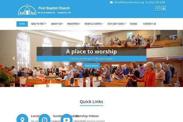 fbclumbertonnc.org site used The Church Lite
