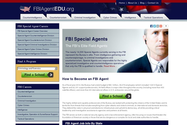 fbiagentedu.org site used Fbi