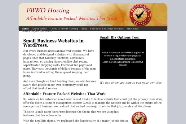 Divi theme site design template sample