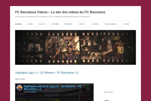 fcb-videos.com site used Twenty Twelve
