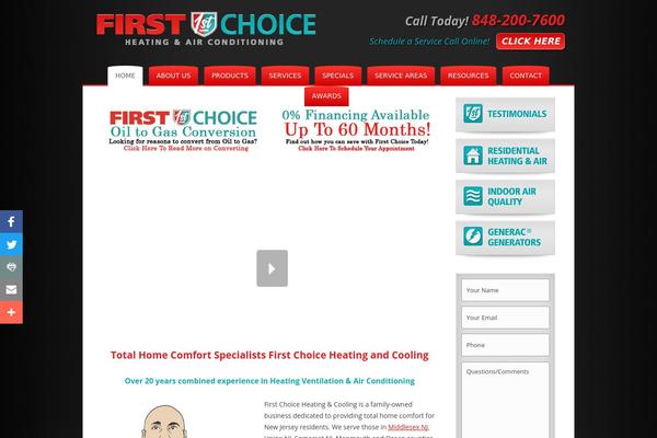Firstchoice theme site design template sample