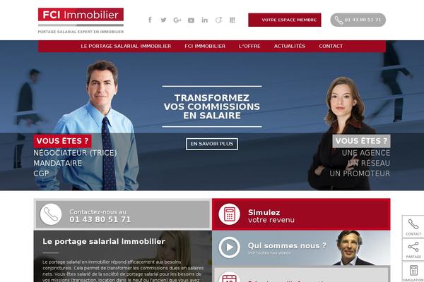 fci-immobilier.com site used Fci