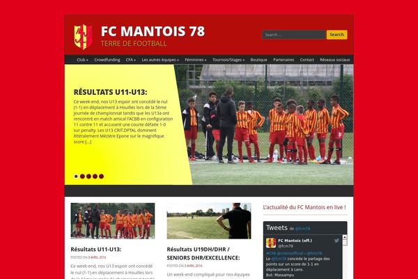Monaco theme site design template sample