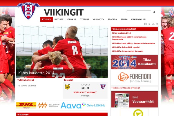 fcviikingit.fi site used Footballclub-2.4.2.1