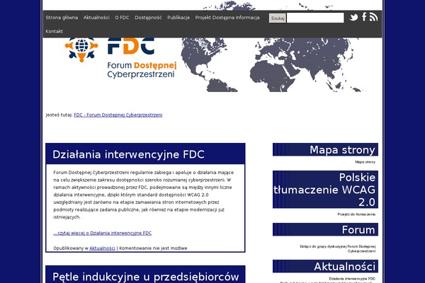 fdc.org.pl site used Ping