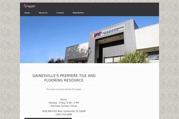 Vantage theme site design template sample
