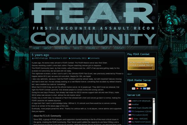 fear-community.org site used Fear2kxiv