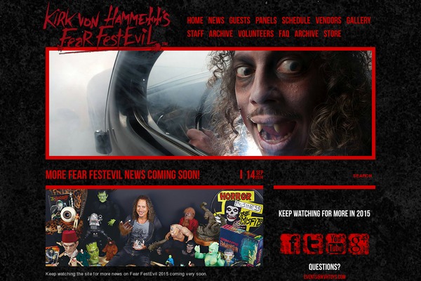 fearfestevil.com site used Bridge