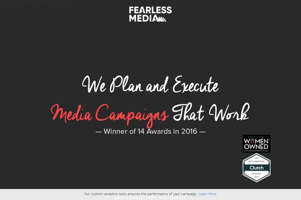 fearless-media.com site used Wp-theme1