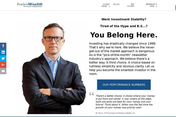 fearlesswealth.com site used Fearless-wealth