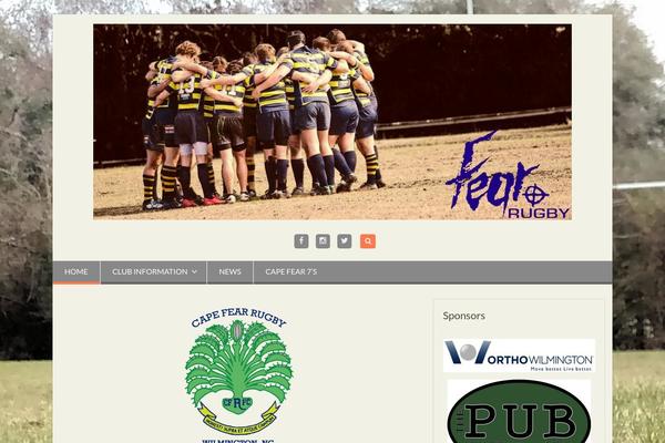 fearrugby.com site used 2011mellowtheme