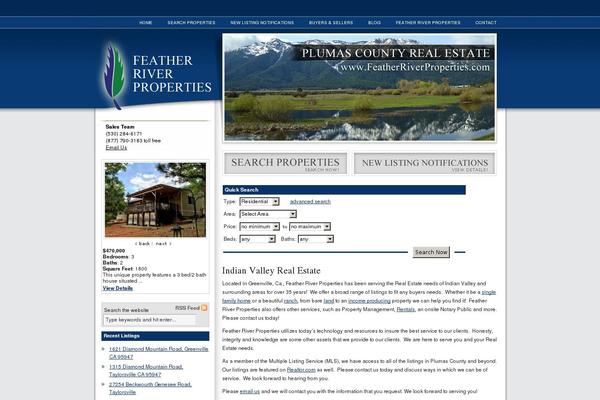 featherriverproperties.com site used Donner-idxcentral