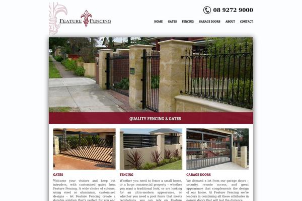 featurefencing.com.au site used Webfirmbronze