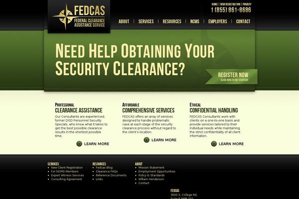 fedcas.com site used Fedcas