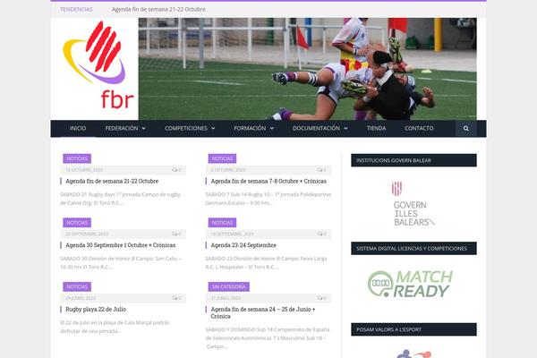 Site using Facebook Widget plugin