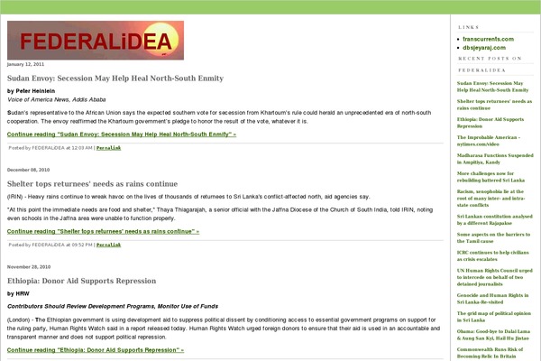 federalidea.com site used Blix