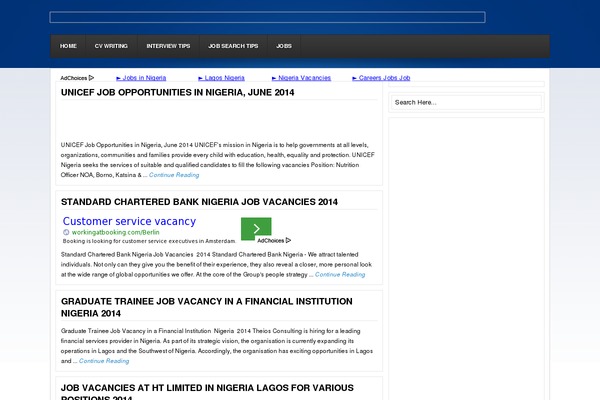 federaljobsnigeria.com site used Credia