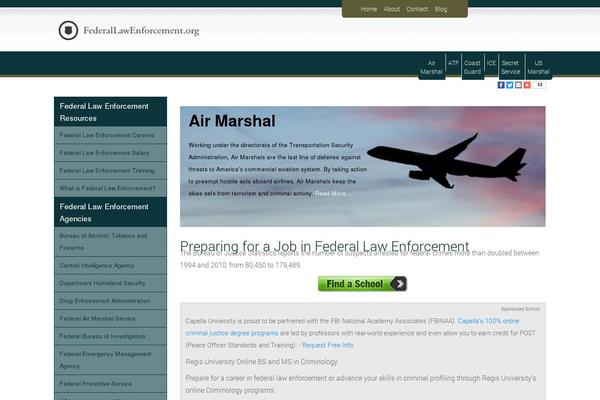 federallawenforcement.org site used Fed