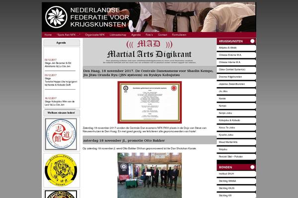federatiekrijgskunsten.nl site used Nfkv39