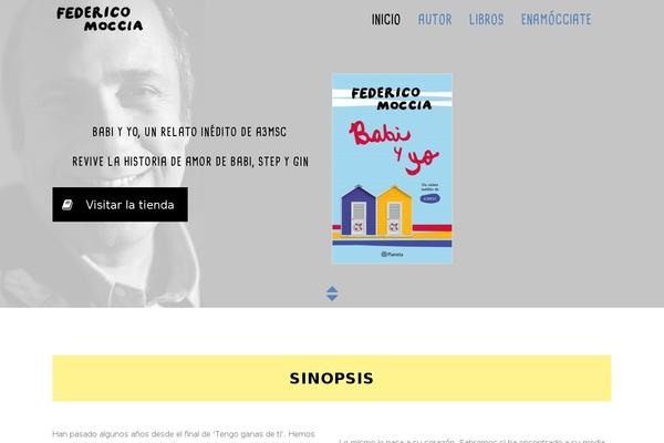 federicomoccia.es site used Moccia-child