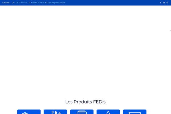 BeTheme Child theme site design template sample