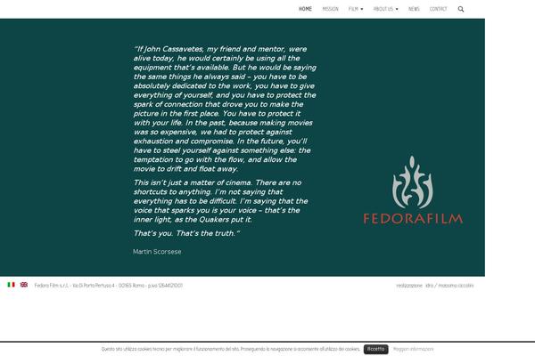 fedorafilm.it site used Fedorafilm