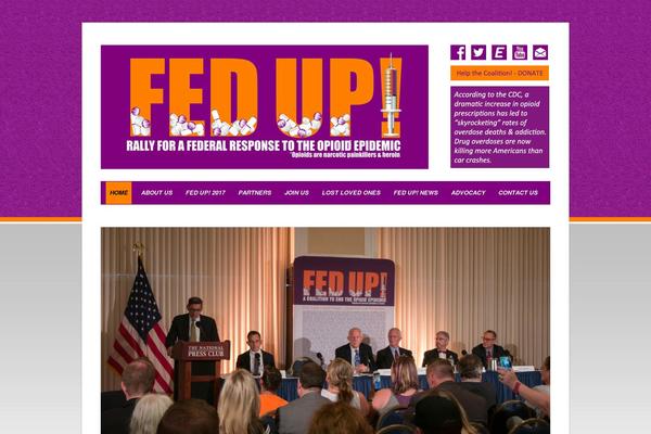 feduprally.org site used Fedup