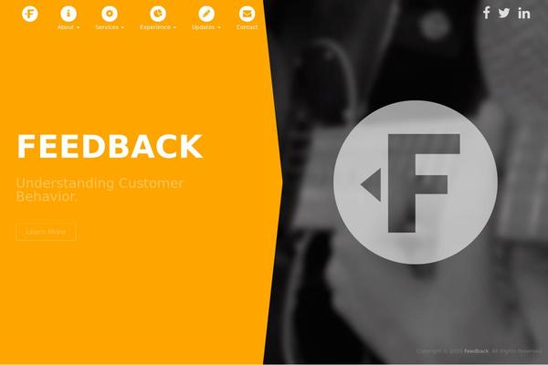 feedbackagency.com site used Feedback